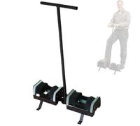 Atwynd Double Sided Shoe Scraper Brush, Heavy Duty Stand Boot Scraper Tool with Handle, All-Weather Effective Mud Remover, for Front Door Entrance, Farmhouse Garden Outdoor