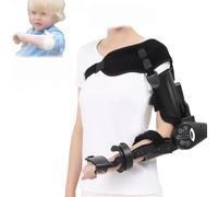 Atwynd Electric Hinged Elbow Brace Arm Support Exerciser, Stroke Rehabilitation Arm Elbow Joint Protector, Hemiplegic Robot Training Device with Intelligent Timing Key Control left