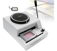 Atwynd Metal Stamping Machine for Dog Tags, 72-Character Card Embosser, Manual Stainless Steel Code Printer, Stamping Machine for Custom Code Printing, Embossed Tag Creation Tool