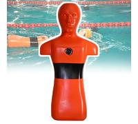 Atwynd Pool Training Manikin Rescue Dummy, Water Rescue Dummy Drowning Prevention, Beach & River Simulation Fire Training Drill Model, Emergency Swimming Instruction for Teenagers/Adults Orange