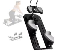 Atwynd Pro Spinal Decompression Machine, Detachable Spine Twist and Stretch Trainer, Adjustable Back Stretcher Machine Gym Swing, Leg Stretching & Core Activation, with LED Timer Black