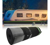 Atwynd RV Skirting for Winter, Camper Skirting for Travel Trailer, Camper Insulated Skirt with Reflective Strip & Steel Mesh, No-Drill Installation, Wind, Snow, Waterproof 31.5in-72.2ft