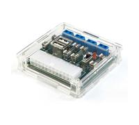 ATX 24-Pin Desktop Power Module Adapter Board, XH-M229 Model with Switch, 12.8 x 4.8 cm, Compatible with ATX (and Some BTX) Motherboards