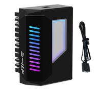 ATX 24 Pin to 180 Degree Power Plug Adapter with Infinity Mirror ARGB Light