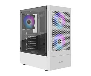 ATX Gamdias Talos E3 Mesh RGB Medium Tower Case with Glass Panels (White)