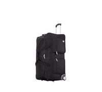 ATX Luggage 30" Large Wheeled Duffle Bag Lightweight Rolling Wheels Suitcase Extra Durable Holdall for Sports Travel and Cargo | Black