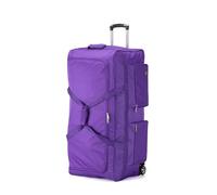 ATX Luggage 36" Extra Large Wheeled Duffle Bag Lightweight Rolling Wheels Suitcase Extra Durable Holdall for Sports Travel and Cargo | Purple