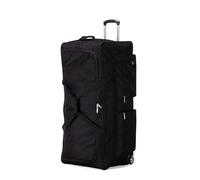 ATX Luggage 40" Jumbo Wheeled Duffle Bag Lightweight Rolling Wheels Suitcase Extra Durable Holdall for Sports Travel and Cargo | Black