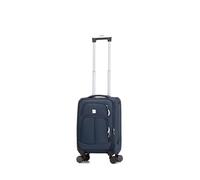 ATX Luggage 55x36x20cm Cabin Suitcase Super Lightweight Small Suitcase Approved for 100+ Airlines Including EasyJet, Ryanair, British Airways & Virgin Atlantic (Navy, 21 Inches, 45 Liter)