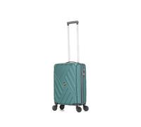 ATX Luggage 55x36x20cm Cabin Suitcase Super Lightweight Small Suitcase Approved for 100+ Airlines Including EasyJet, Ryanair, British Airways & Virgin Atlantic (Forest Green, 21Inches, 33Liter)