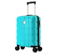 ATX Luggage 55x36x20cm Cabin Suitcase Super Lightweight Small Suitcase Approved for 100+ Airlines Including EasyJet, Ryanair, British Airways & Virgin Atlantic (Mint Green, 21Inches, 33Liter)