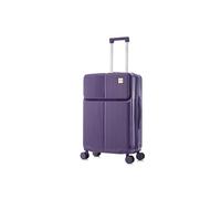 ATX Luggage Medium Suitcase Hold Check-in, Super Lightweight Durable Premium PC 4 Dual Spinner Wheels, Built-in TSA Lock and 3 Packing Cubes Included (Royal Purple, 65 Liter)