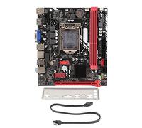 ATX Motherboard, B75M LGA 1155 Pin DDR3 VGA Interface HD Multimedia Interface PCIE 8Xx1 6Gb/s Transfer 16GB Computer Motherboards for Intel Core I3 I5 I7