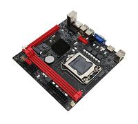 ATX Motherboard,DDR3 Memory Desktop Mainboard, PCIe 16X, VGA HD Port Multiphase Power SATA3.0 LGA1155 Motherboard for ATX B75A