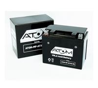 ATX12-BS - Atom Sport Motorcycle Battery Maintenance Free High Cranking Power 12V 12Ah