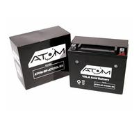ATX20L-BS - Atom AGM Motorcycle Battery Factory Sealed 12V 20Ah 320CCA