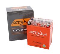 ATX7L-BS - Atom Gel Motorcycle Battery Factory Sealed 12V 7Ah