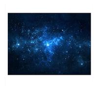 Atyhao Aquarium Poster, Underwater Starry Sky Background Sticker Thicken PVC Adhesive Static Cling Backdrop Fish Tank Decorative Paper(122x61cm)