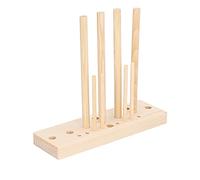 Atyhao Bow Maker, Wooden Board Sticks Bow Making Kit Two Size Bow Maker With Wooden Board Sticks Bow Maker For Ribbon Wreaths Hair Bows Ribbon Crafts