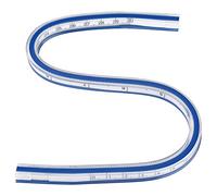 Atyhao Flexible Curve Ruler, Drawing Sewing Rulers Curve Ruler Bendable Ruler Flexible Curve Template Flexible Ruler for Engineering(30cm)