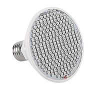 Atyhao Grow Light Bulb, 200-LED E27 Plant Growth Light 24W Hydroponic Grow Light for Indoor Plants Greenhouse Garden for Houseplants Succulents Herbs Vegetables