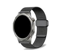 ATYJMOK Milanese Mesh Stainless Steel Watch Band Fit For OPPO Watch X3/X2(OPPO-X2min/X3min(18mm)-Black)