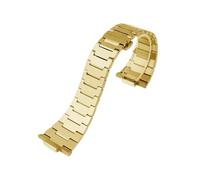 ATYJMOK Solid Stainless Steel Bracelet fit for Tissot PRX 35MM/40MM Series Dedicated Interface Fashion WatchBand Replacement Parts(Gold logo)