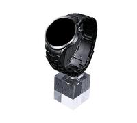 ATYJMOK Titanium Metal Safety Buckle Seamless Strap Suitable Fit For Xiaomi Watch S5 Special Replacement Accessory(Black)