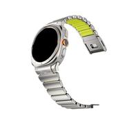 ATYJMOK Titanium/stainless Steel Business Strap Suitable Fit For Samsung Galaxy Watch7 8/ultra 47mm(Titanium-gr,Watch8/8c(titanium))