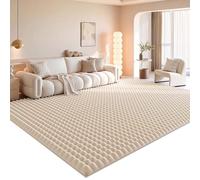 ATYUJKB Non Slip Washable Rectangular Area Rug Carpet For Living Room, Bedroom, Soft Plush Shag Runner, Comfortable Underfoot, Decorative Home Accent, Stylish Floor Mat, Cozy Texture Carpet