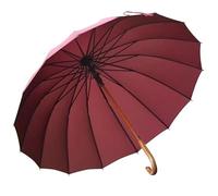 AtZOtOYZJ Large Golf Umbrella， Wooden Long Handle Windproof Golf Umbrellas for Men and Women Umbrellas for Rain Windproof (Color : OneColor, Size : 115 * 95cm) (Color : H)