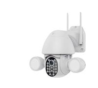 (AU Plug) 1080P Full HD 3MP Security Camera Wireless WiFi Infrared Night Vision Motion Outdoor Floodlight Camera Work With Smart Life APP