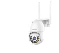 (AU Plug) 3MP Wireless WIFI IP Camera 4X Digital Zoom HD Full Color Night Vision Two Way Intercom Outdoor Waterproof CCTV Security Camera