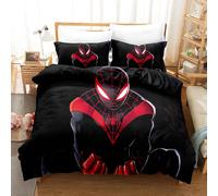 (AU QUEEN 210x210cm) Spi15 Spider-man 3d Printed Bedding Set Duvet Cover Quilt Cover Pillowcase Kids Gift