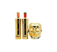 Au - Strawberry Burst & Juicy Peach Vodka 70cl x 2 35.2% ABV Bundle (Includes Light Up Mask)