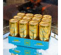 Au Vodka | Blue Raspberry | Pre-Mixed Cans | 330ML | Pack of 12 | Whole Case