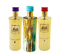 Au Vodka Exclusive Flavour Trio Miniature Gift Set, 3 x 5 cl