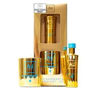 Au Vodka Gift Set, Blue Raspberry 5 andle | Officially Licensed, Flavoured Vodka Gifts for Men, Women, Flavoured Vodka, Handcrafted in the UK, Birthday