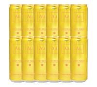 Au Vodka | Juicy Peach | Pre-Mixed Cans | 12 x 330ml | 5% ABV | Exceptionally Smooth |