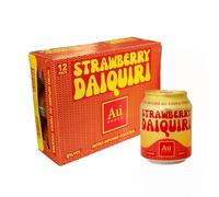 Au Vodka Strawberry Daiquiri Cocktail Can Case of 12