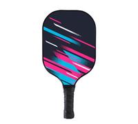 Auaozo Lightweight Pickleball Paddles Reinforced Fiberglass Surface, Honeycomb Polypropylene Core, 13MM Thick Two-Handed Offensive Pickleball Racket, Friendly Beginner Racket Design (D)