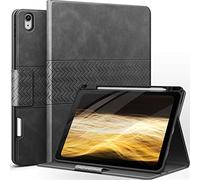 AUAUA Case for iPad Air 11 Inch M4/M3/M2, iPad Air 5th/4th Gen, Gray | PU Leather, Slim, Durable, Magnetic Closure, Stand, Pencil Holder, Auto Sleep/Wake