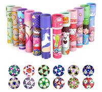 AUAUY 12 PCS Classic Kaleidoscope Toy, Vintage Retro Kaleidoscopes Educational Toys for Kids Birthday New Year Christmas Stock Stuffers Bag Fillers Birthday Party School Classroom Prizes(Random Color)