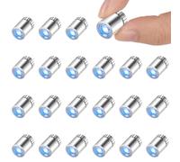 AUAUY 22pcs Mini LED Lights, Mini LED Battery Operated Small Lights for Crafts, Paper Lantern, Doll's House Decoration, Party Decoration, Blue