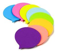 AUAUY 240 Sheets Bubble Sticky Notes with 8 Color, 8 Pads/Pack