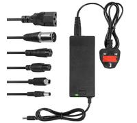 AUAUY 42V 2A Electric Scooter Charger, Universal Charger for 36V Li-ion Batteries with 6 Connections for Xiaomi/Segway/Ninebot/Gotrax Hoverboard & Electric Scooter Bike