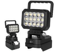 AUAUY 45W Cordless LED Work Light for Makita 18V Battery, Portable Flashlight Jobsite Light with Two USB Charging Port, Lighting for Garage, Camping, Car Repairing, Emergency (No Battery)