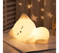 AUAUY Cat Night Light, Cute Touch Controlled Night Lamp for Bedroom Decor