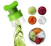AUAUY Handheld Spiralizer Vegetable Slicer, Spiral Slicer