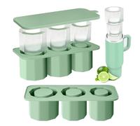 AUAUY Ice Cube Tray for Stanley Cup, Ice Cube Moulds for 20/30/40oz Tumbler
